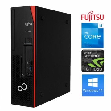 Fujitsu FSC ESPRIMO D538 i5-8400 8GB 1TB SSD M.2 NVME GT1030 2GB WIN11Pro