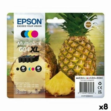 Oriģinālais Tintes Kārtridžs Epson XP-2200 WF-2910DWF 604XL Melns/Ciāns/Fuksīns/Dzeltens (8 gb.)