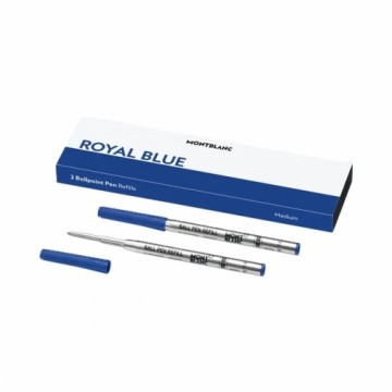 Заправка ручки Montblanc ROYAL BLUE Синий 2 штук