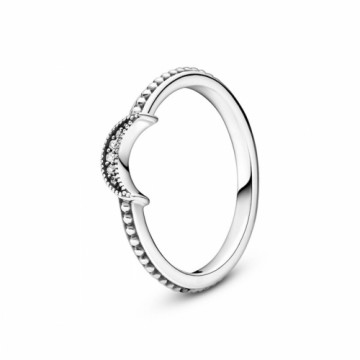 Женские кольца Pandora CRESCENT MOON BEADED - RING - SIZE 50