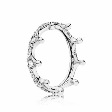 Sieviešu Gredzens Pandora CLEAR SPARKLING CROWN - RING - SIZE 52