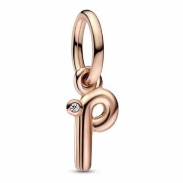 Woman's charm link Pandora LETTER P DANGLE