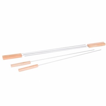 Barbecue Skewer Set Stainless steel 40 x 0,5 x 0,5 cm