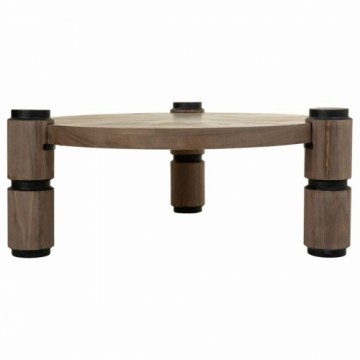 Centre Table Alexandra House Living Brown Wood Iron Plate Fir wood 110 x 46 x 110 cm