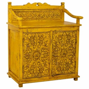 Sideboard Alexandra House Living Yellow Wood 42 x 70 x 85 cm