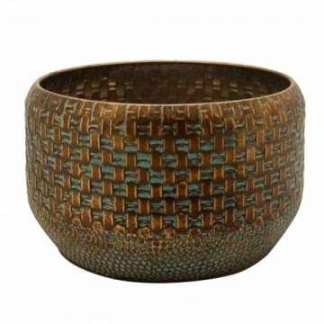 Planter Alexandra House Living Gold Iron 32 x 19 x 32 cm