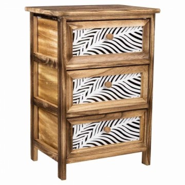 Chest of drawers Alexandra House Living Brown Wood Paolownia wood 29 x 58 x 40 cm