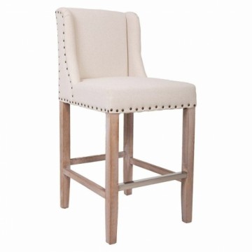 Stool Alexandra House Living Beige Rubber wood 58 x 104 x 48 cm