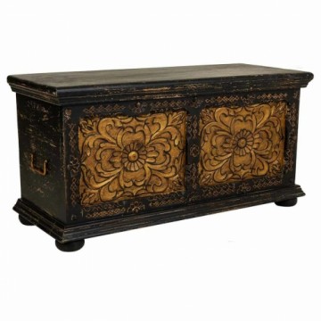 Chest Alexandra House Living Black Iron Mango wood 40 x 47 x 101 cm