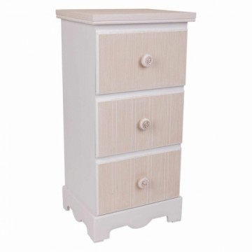 Chest of drawers Alexandra House Living White MDF Wood 26 x 60 x 31 cm