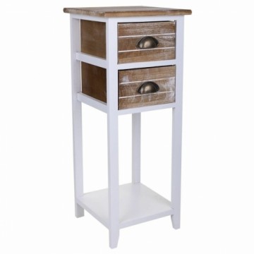 Nightstand Alexandra House Living White 30 x 73 x 30 cm