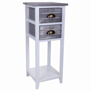 Nightstand Alexandra House Living White 30 x 73 x 30 cm