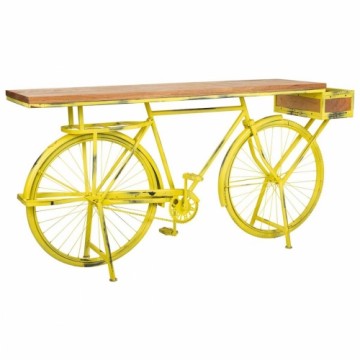 Мебель для прихожей Alexandra House Living Bike Жёлтый Железо Древесина манго 46 x 93 x 187 cm