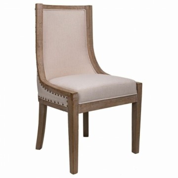 Dining Chair Alexandra House Living Cream 59 x 97 x 54 cm