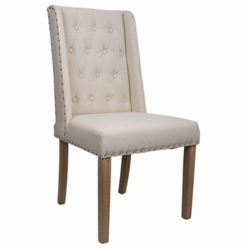 Dining Chair Alexandra House Living Cream 53 x 102 x 53 cm