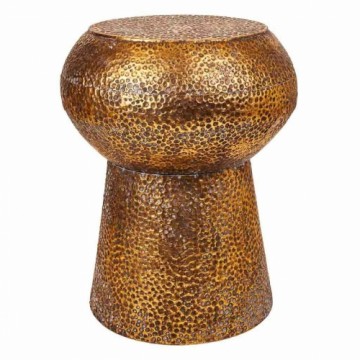 Stool Alexandra House Living Golden Iron 35 x 44 x 35 cm