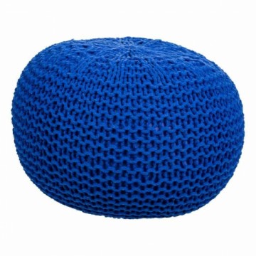 Pouffe Alexandra House Living Dark blue polystyrene 38 x 28 x 38 cm