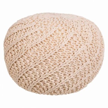 Pouffe Alexandra House Living Cream polystyrene 45 x 30 x 45 cm