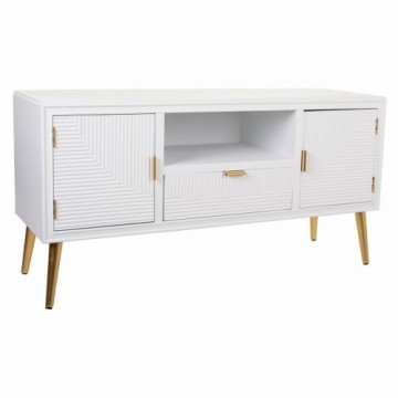 Sideboard Alexandra House Living White Golden 40 x 61 x 121 cm