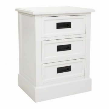 Nightstand Alexandra House Living White 35 x 60 x 45 cm