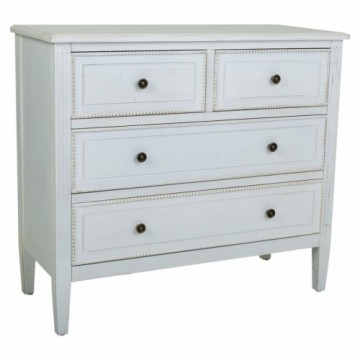 Chest of drawers Alexandra House Living White Fir wood MDF Wood 36 x 75 x 85 cm