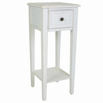 Side table Alexandra House Living White 33 x 78 x 33 cm