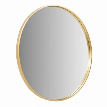 Wall mirror Alexandra House Living Gold Metal Glass MDF Wood 86 x 3 x 86 cm