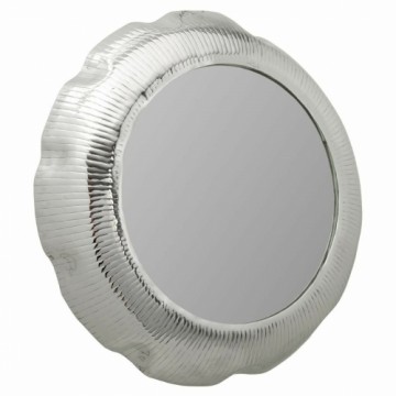 Wall mirror Alexandra House Living Silver Metal Glass 76 x 11 x 76 cm