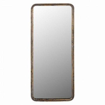 Wall mirror Alexandra House Living Golden Metal 72 x 72 x 33 cm