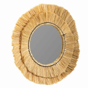 Wall mirror Alexandra House Living Natural Glass 57 x 6 x 57 cm