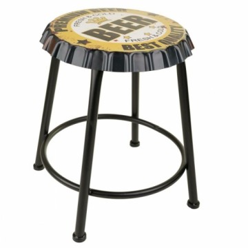 Stool Alexandra House Living Metal Iron 35 x 46 x 35 cm