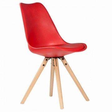 Dining Chair Alexandra House Living Red 48 x 83 x 54 cm