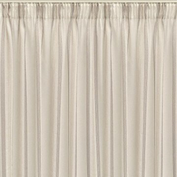 Curtain Alexandra House Living Rebeca Grey 400 x 270 x 1 cm Translucent