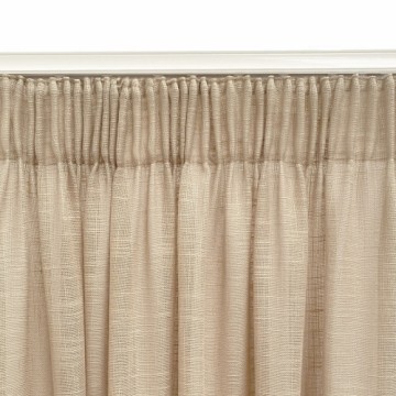 Curtain Alexandra House Living Rustik Natural Linen 300 x 270 x 1 cm Translucent