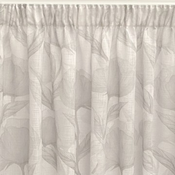 Curtain Alexandra House Living Sofia Grey 400 x 270 x 1 cm Translucent