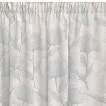 Curtain Alexandra House Living Sofia Turquoise 400 x 270 x 1 cm Translucent