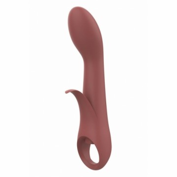 Divkārši Stimulējošs Vibrators Nude Brūns