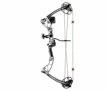 Poe Lang EK Skull Rex Compound Bow White/Black, 15-55 LB (Co-029ml)