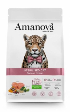 Amanova  Sterilised Cat Salmon Deluxe 1,5kg