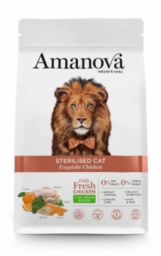 Amanova  Sterilised Cat  Chicken 1,5kg