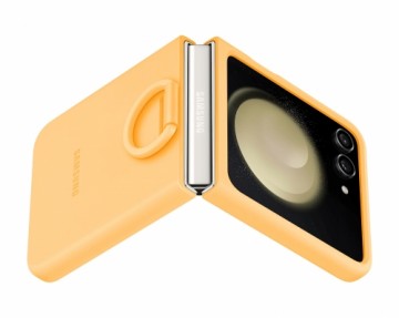 EF-PF731TOE Samsung Silicone Cover with Ring for Galaxy Z Flip 5 Apricot (Damaged Package)