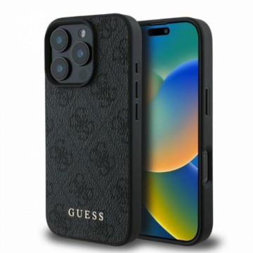 Guess GUHCP16XG4GFGR iPhone 16 Pro Max 6.9" czarny|black hardcase 4G Classic