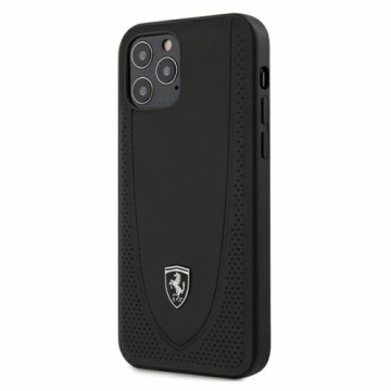 Ferrari FEOGOHCP12MBK iPhone 12|12 Pro 6,1" czarny|black hardcase Off Track Perforated