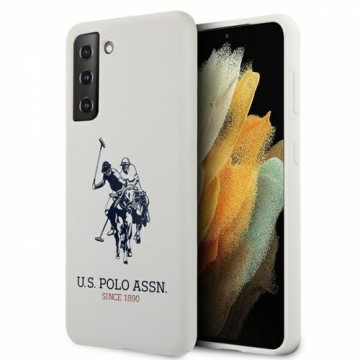 US Polo USHCS21SSLHRWH S21 G991 biały|white Silicone Logo