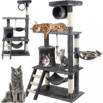 Cat tree 141cm gray Purlov 21713 (16748-0)