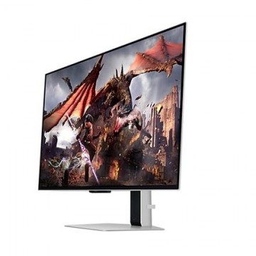 Samsung Odyssey OLED G8, 32'', 240 Hz, UHD, OLED, hõbe - Monitor LS32DG802SUXDU