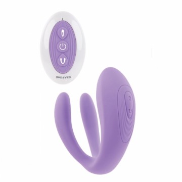 Divkārši Stimulējošs Vibrators Evolved Violets