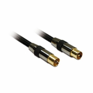 Coaxial TV Antenna Cable METRONIC 419002 Black 5 m