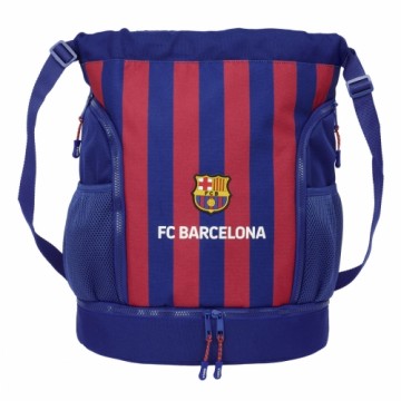 School Bag F.C. Barcelona 24/25 Maroon Navy Blue 35 x 40 x 1 cm Sack