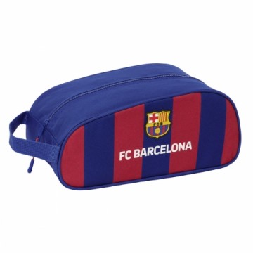 Дорожная сумка для обуви F.C. Barcelona Тёмно Бордовый Тёмно Синий 34 x 15 x 18 cm